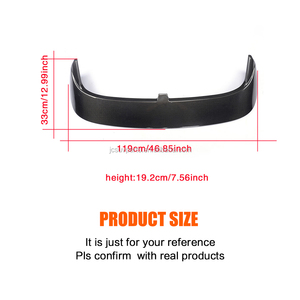 De fibra de carbono techo trasero ala spoiler para <span class=keywords><strong>Golf</strong></span> 7 VII MK7 GTI en venta. 14-17 - Product Image 4