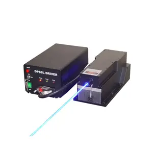Mô Đun <span class=keywords><strong>Laser</strong></span> Xanh Dương <span class=keywords><strong>DPSS</strong></span> 457nm 5W 10W - Product Image 1