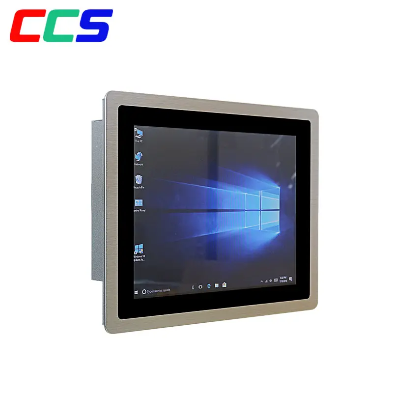 12 Inch 1000 NIT Tinggi Kecerahan Monitor dengan Layar Sentuh