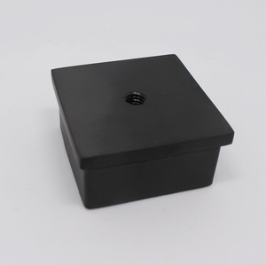 Raccordi placcati in titanio inossidabile tappi terminali quadrati <span class=keywords><strong>per</strong></span> corrimano <span class=keywords><strong>per</strong></span> balaustra <span class=keywords><strong>per</strong></span> <span class=keywords><strong>ringhiere</strong></span> in acciaio - Product Image 4