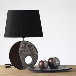 New Fancy Hotel Phong Cách Bắc Âu Polyresin Bóng Râm Sáng Tạo Đèn Bàn Cổ - Product Image 1