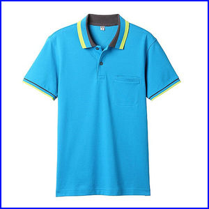 fabricante de ropa <span class=keywords><strong>en</strong></span> China granel al por mayor de 60% algodón 40% poliéster liso camiseta <span class=keywords><strong>del</strong></span> polo - Product Image 1