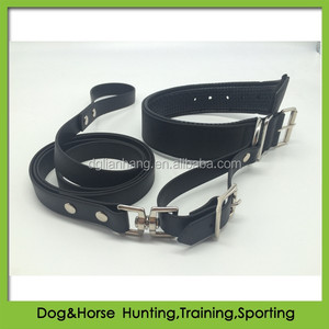 Rubans en matière plastique durable Hounds Australia-Style Solid Pattern PVC Dog Collar Leash Set Breakaway Feature Fashion - Product Image 6