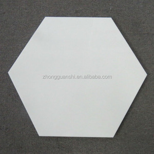 ZGSTONE vendita calda porcellana bianca pura moderna mattonelle per pavimenti e pareti in mattoni refrattari 150x150mm 400x400mm - Product Image 5
