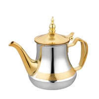 Ensemble de cafetière turque en acier inoxydable de haute qualité du Maroc, théière, pot de service, bouilloire en acier inoxydable
