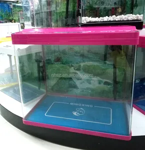 Ecologia fish tank filtro integrazione LED sistema di illuminazione ufficio acquario