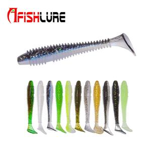 Afishlure Lure T-Schwanz <span class=keywords><strong>Ultimate</strong></span> Inshore Angel köder 40mm 55mm 70mm Jig Head Hook Bait - Product Image 2