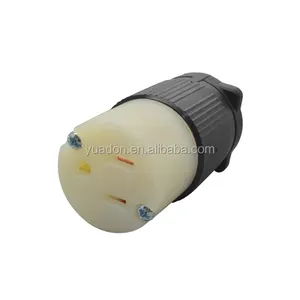 Male NEMA 5-15 Plug and female receptacle connector Screw socket for North America Canada etc