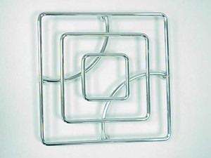 Tapis et tampons réducteurs de dessous de plat en métal pour diffuseur de chaleur simple - Product Image 3