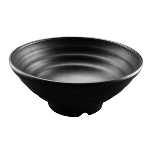 Cuencos <span class=keywords><strong>ramen</strong></span> negros de melamina, cuencos de fideos chinos - Product Image 3