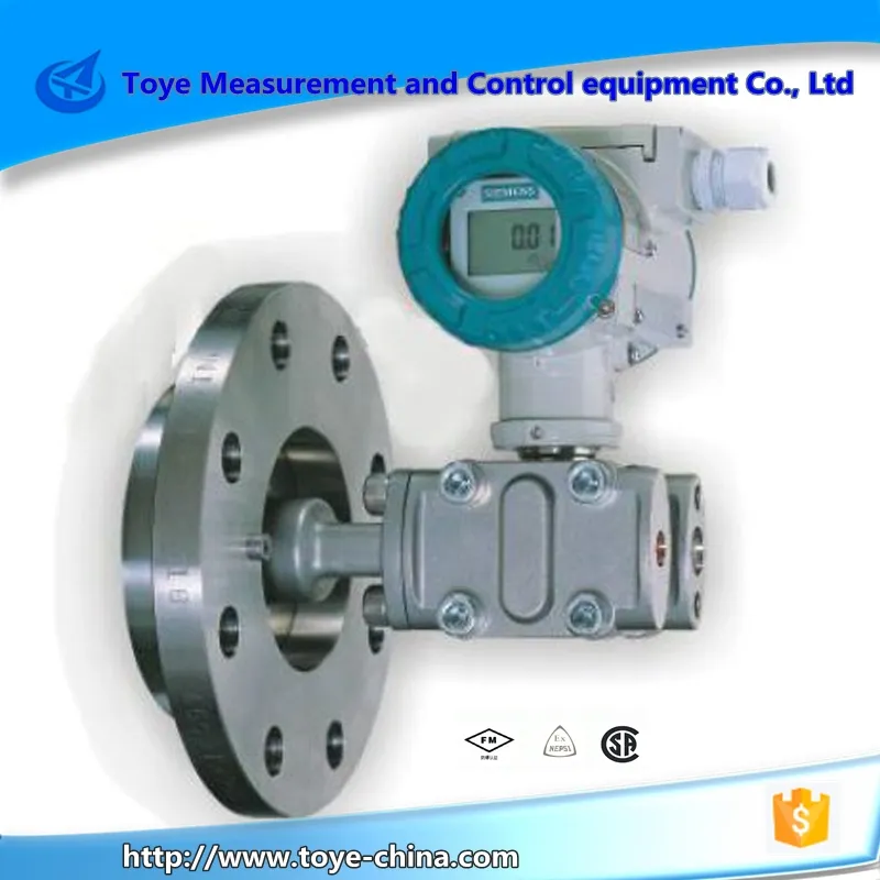 SIEMENS LIQUID LEVEL SENSOR ,DIAPHRAGM FLANGE TYPE PRESSURE LIQUID LEVELSENSOR / TRANSDUCER