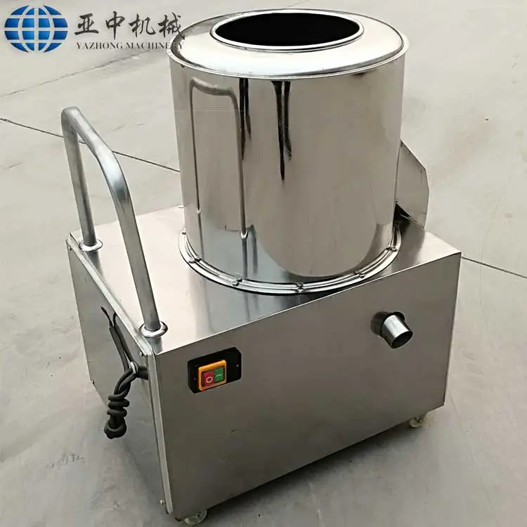 One year warranty small potato washing and peeling machine for sale