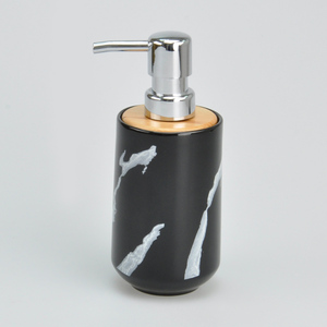 Meilleure offre Distributeur de lotion ovale en céramique noire - Product Image 6