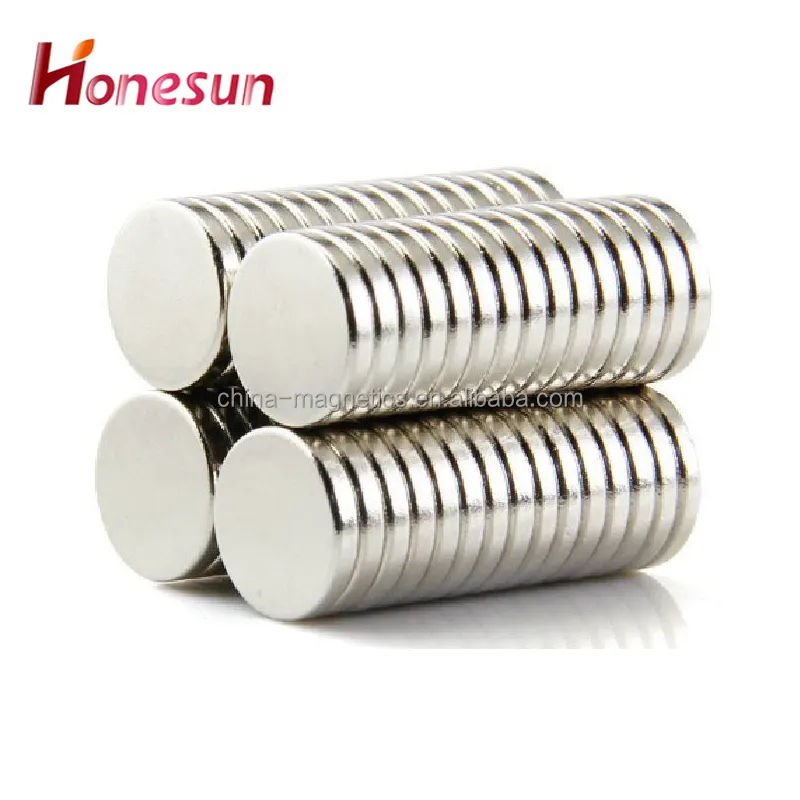 Magnet Permanen Bulat Kuat Neodymium Kelas N42