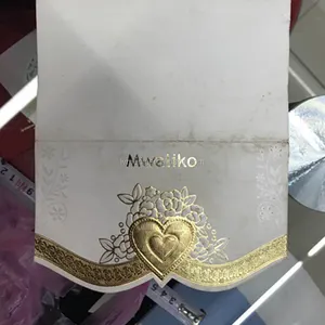 2017 tanzanie Petit MWALIKO et MCHANGO cartes d'invitation de mariage moderne Offre Spéciale invitations de mariage