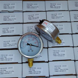 เกจวัดความดันสุญญากาศผสมสแตนเลสทั้งหมด100มม - Product Image 6