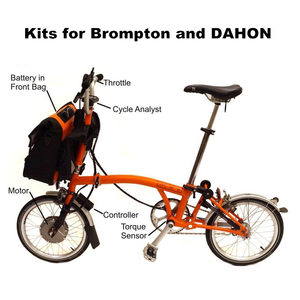 24V 36V 48V 200w- 250w Roue avant 80mm 75mm Dropout Gear Ebike Hub Motor pour 16 20 Inch E Vélo électrique Kit de conversion de vélo - Product Image 5