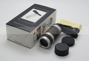 <span class=keywords><strong>Obiettivo</strong></span> della <span class=keywords><strong>fotocamera</strong></span> dello <span class=keywords><strong>Smartphone</strong></span> teleobiettivo con Zoom Mobile del telescopio 8X per telefoni cellulari iPhone - Product Image 4