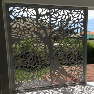 Decoratieve Fabrikant Tuin Metalen Custom Outdoor Schermen & Scheidingswanden Screen Decoratieve Laser Gesneden Panelen