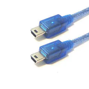 Mini USB2.0 5 p male naar male Adapter connector breiden kabel Gegevens charger cord