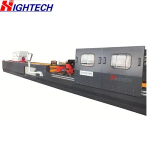 เครื่องขัดกระบอกสูบรูลึกแนวนอน CNC ความเร็วสูงสําหรับท่อ