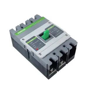 DC 1000V 1200V 1500V 2 Tiang 3 Phase Dibentuk Molded Case Circuit Breaker Mccb