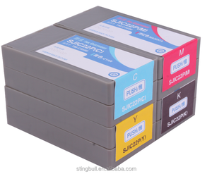 SJIC22P 잉크 카트리지 잉크 카트리지 호환 엡손 <span class=keywords><strong>TM</strong></span>-<span class=keywords><strong>C3500</strong></span> (ColorWorks <span class=keywords><strong>C3500</strong></span>) GHS 컬러 라벨 프린터