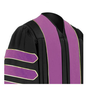 Gaun Wisuda Hitam Gaun Universitas Cambridge Kustom - Product Image 5