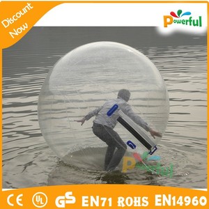 Amazing!!! Nouveau sport gonflable <span class=keywords><strong>boule</strong></span> <span class=keywords><strong>de</strong></span> l'eau flottant/robinet d'eau à billes pour adultes - Product Image 1
