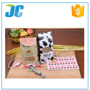 Logo personnalisé papier nougat emballage boîte witn fenêtre en pvc - Product Image 1