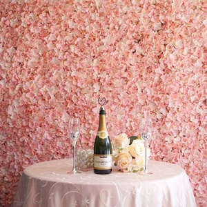 Artificial <strong>Flower</strong> <strong>Wall</strong> Backdrops <strong>Flower</strong> <strong>Wall</strong> <strong>Panel</strong> for Wedding Event Shop Decor - Product Image 1