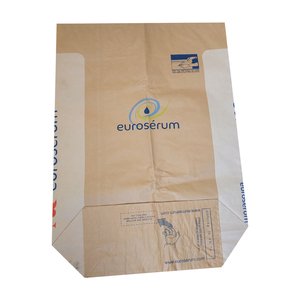 Bolsa cuadrada de papel kraft marrón con asas, embalaje de patatas, 10kg, 5kg - Product Image 5