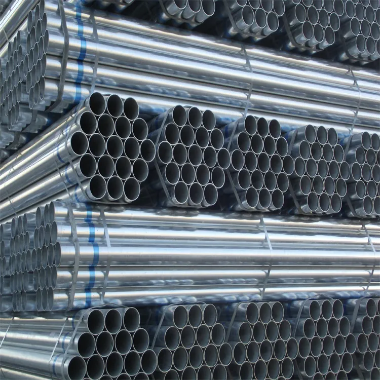 Tubería de acero erw de fábrica China, tubos redondos de acero galvanizado de 300mm de diámetro