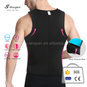 سترة نسائية لتشكيل الجسم واللياقة البدنية للرجال مع شعار مخصص لفقدان الوزن والتخسيس - Product Image 2