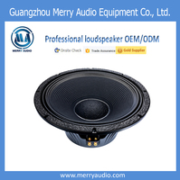 Caisson de basses professionnel 18 pouces Heavy Bass Dj Equipment Line Array Concert Subwoofer pour Line Array et boîtier de haut-parleur vide 18 "China Factory