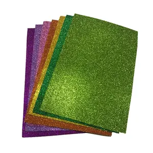 RACO Shinny Glitter Eva Foam Custom Size and Color Waterproof DIY Art Class Craftwork Paper With Cheap Price
