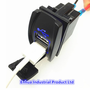 DC 12V-24V <span class=keywords><strong>Marina</strong></span>/<span class=keywords><strong>barco</strong></span>/coche 2 puertos USB toma de corriente cargador con tecnología láser LED - Product Image 3