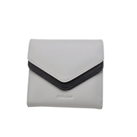 Dompet Wanita Kulit Custom Logo, Dompet Pendek, Tempat Kartu