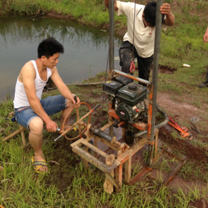 Portable rotary <strong>drilling</strong> <strong>rig</strong> investigation and water well HARGRAND <strong>80m</strong> iso-9001 diesel - Product Image 1