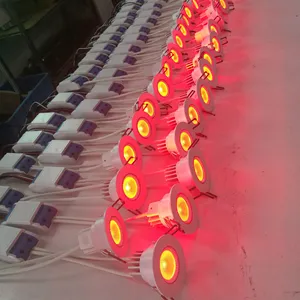 新款 8w 白壳 DC12-24V RGBW 4 in1 led 天花灯筒灯