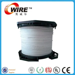 Cavo in Fibra Ottica OWIRE GJYX(F)CH FTTH per Esterni Resistente alle Intemperie Autoportante Tipo Bow SC UPC FRP/Filo d'Acciaio ad Alta Velocità - Product Image 5