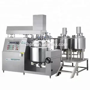 High Efficiency Industrial Commercial Vacuum Diary Cheese Making And Emulsifying Machine