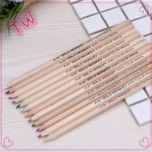 Produk Terlaris Promosi Alat Tulis Pensil Warna HB Kayu Kualitas Terbaik Set Pensil Gambar 131