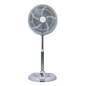 Highly Efficient & Quiet LCD Display Remote Control 14" DC Stand Fan