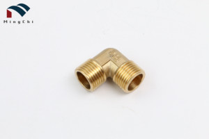 Đồng Thau Tất Cả Các Chủ Đề Nam Khuỷu Tay Đồng Phù Hợp Với Nén Hệ Thống Nước Phụ Kiện Vệ Sinh Khớp Nối Ống Phụ Kiện Vuông Ống Nối - Product Image 2