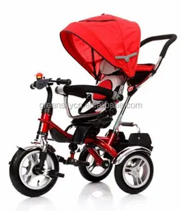 Voiture à pédales pour enfants 2021, tricycle poussette/tricycle poussette vélo/tricycle poussette bébé - Product Image 6