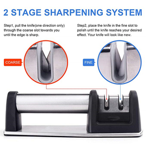 Affûtage diamanté en 2 étapes avec tige en céramique-<span class=keywords><strong>Couteau</strong></span> d'affûtage à base antidérapante - Product Image 5