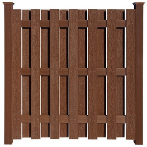 Di Plastica di legno Composito WPC Recinto di Legno - Product Image 1