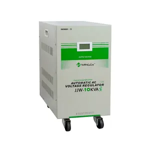 Munch Penstabil Tegangan Tipe Statis Presisi Tinggi 5kva 10kva Fase Tunggal 220V 10 Kva Penstabil Tegangan 10kw Harga Regulator