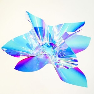 Pellicola in PVC Iridescente Dicroica da 0,3mm, Tinta Blu-<span class=keywords><strong>Oro</strong></span> Trasparente Riflettente per la Realizzazione di Borse - Product Image 1